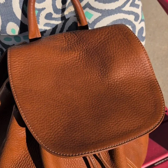 Vintage Coach Sonoma Backpack 4908 Saddle Defects - Picture 8 of 12